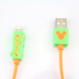 迪士尼主題USB數(shù)據(jù)線(xiàn) 為iPhone 5/6注入童趣與活力